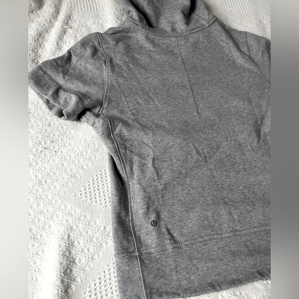 Gray Lululemon Hoodie Sweater
